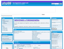 Tablet Screenshot of foroingenieria.cajael.com